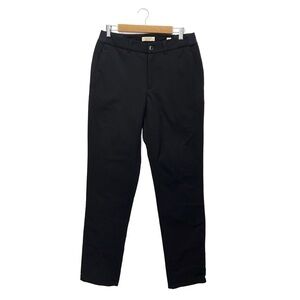 NEW Aigle Men’s Fleece Lined Pants Black Size 30 Polartec Dress Draw Chord Ankle